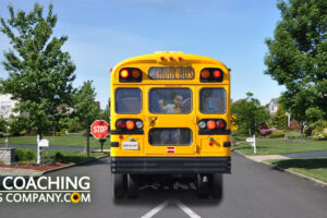 Schoolbus for back-to-school coaching projects