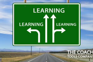 Road Sign with Life Lessons Learning in All Directions