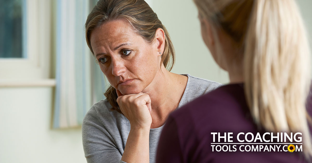 Coach and Client Dealing with Difficult Emotions in Session
