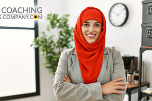 Office Worker Feeling Energised and refocused