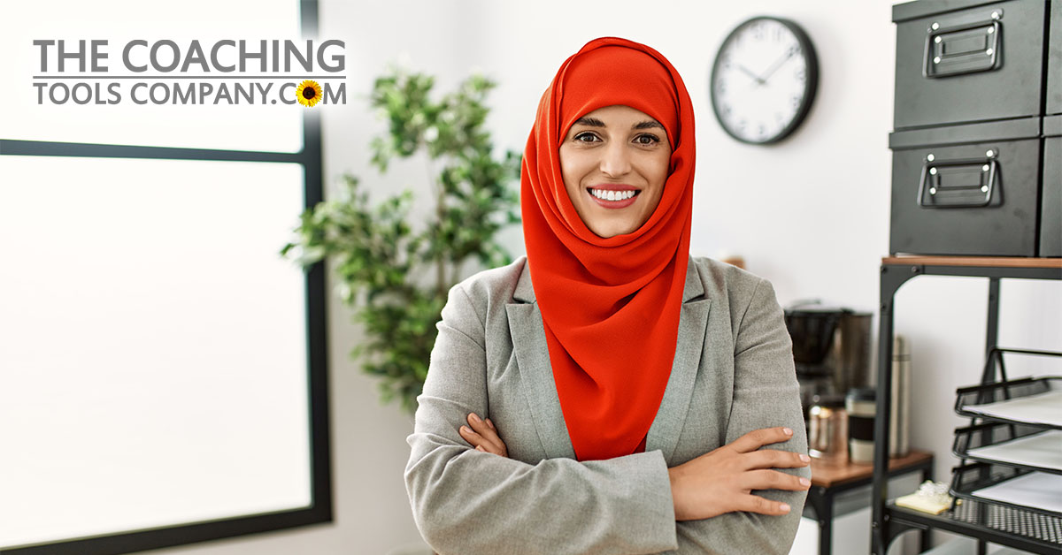 Office Worker Feeling Energised and refocused