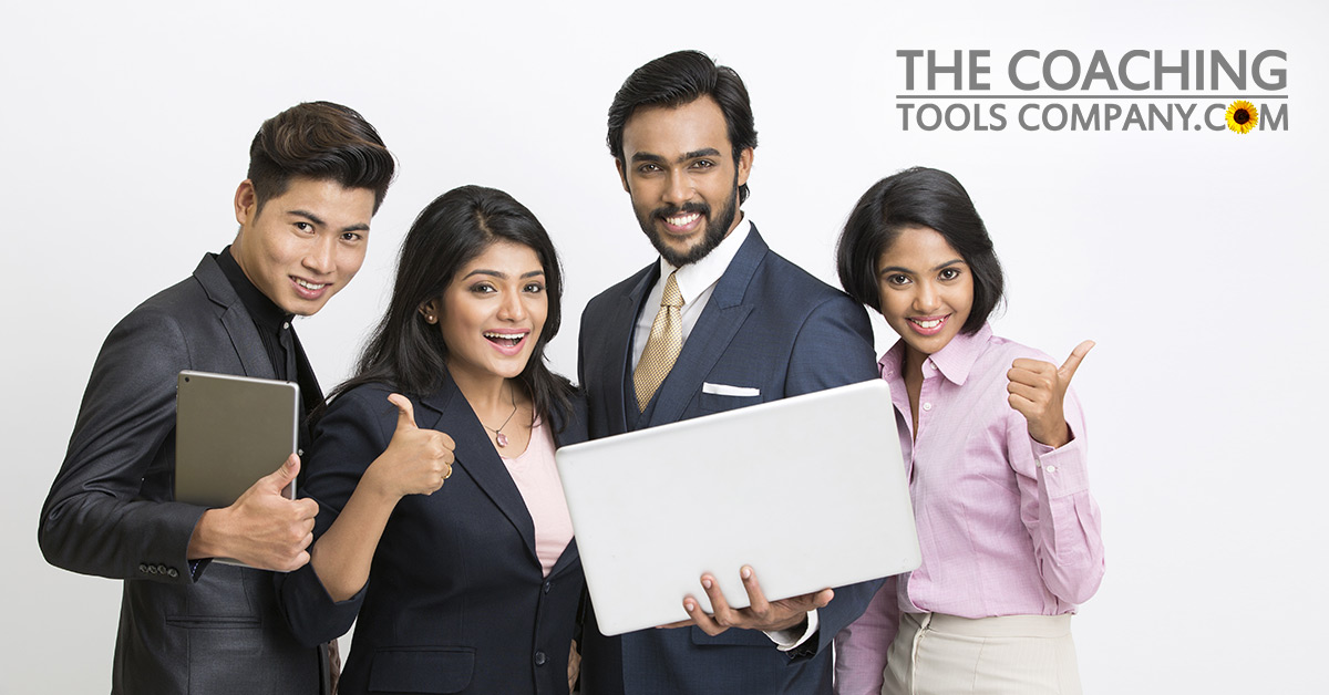 Group of Happy Executives 