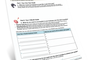 BONUS 3 Month Business Action Planner 2017-Medium