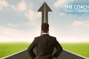 Business man planning looking at road ahead in arrow shape