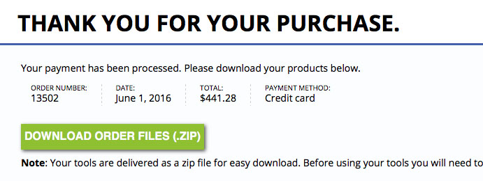 Zip File Download
