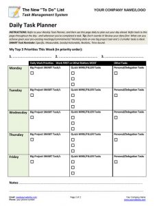 New To Do List Task Planner_P2_500