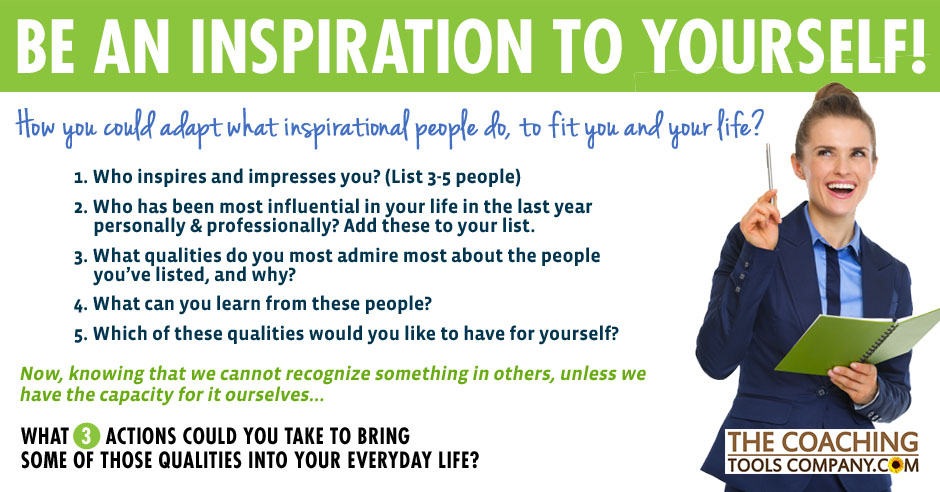 Be An Inspiration To Yourself GRAPHIC