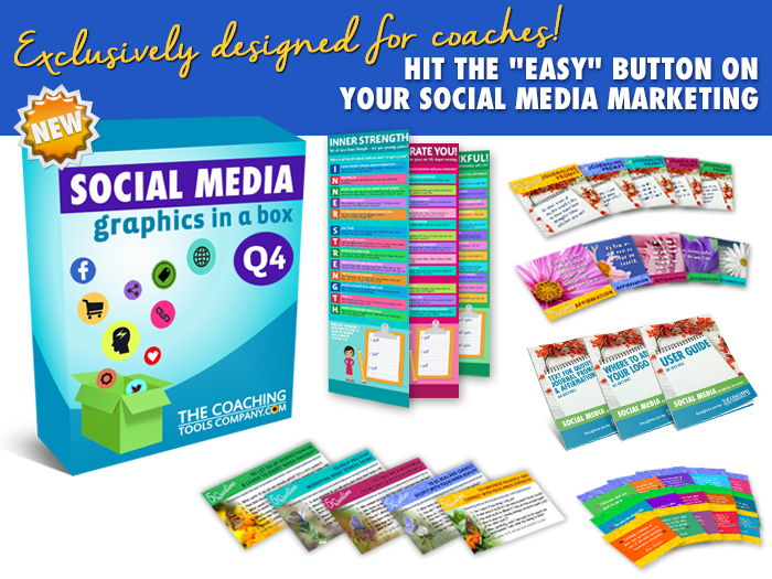 Exclusively Designed for Coaches - 3 Full Months of Brandable Quotes, Questions & More for Your Social Media!