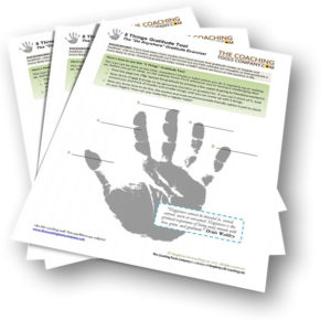 "5 Things" Gratitude Tool image