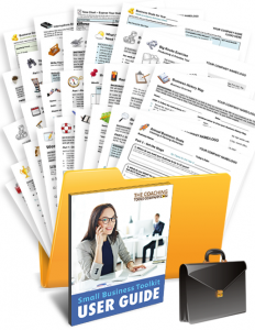 Small Business Coaching Tools, Forms, Templates, Worksheets in a Folder