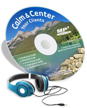 Guided Meditation Script to Find Calm CD Image for AUDIO Files