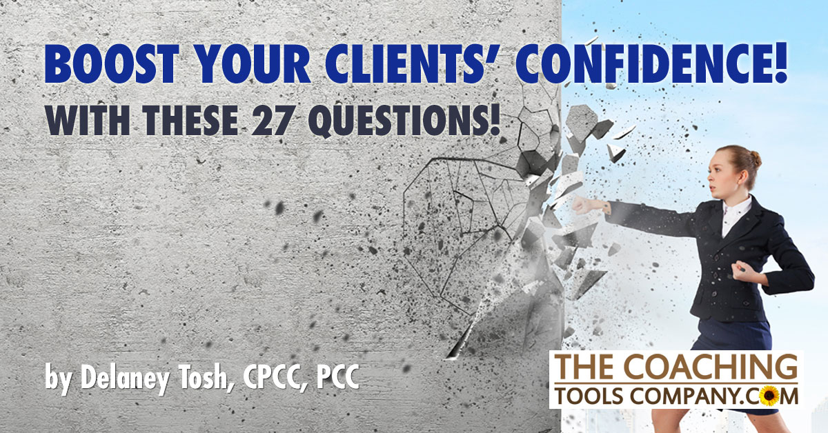 Woman shatters concrete to illustrate 27 Questions to Boost Confidence