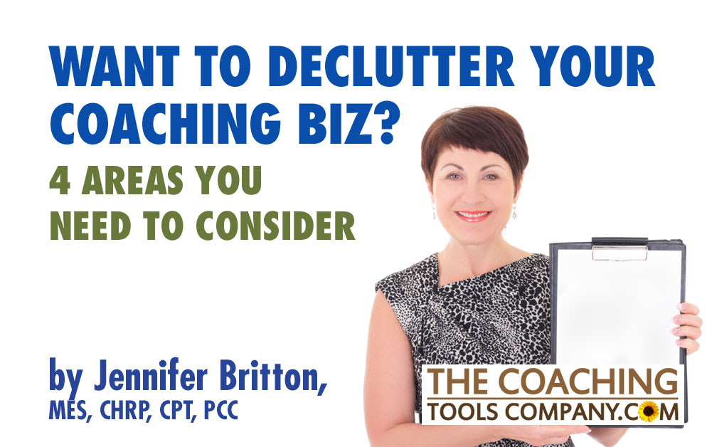 Woman holding clipboard for Jennifer Britton Article on Decluttering