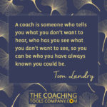 Coaching Quotes Image - Tom Landry