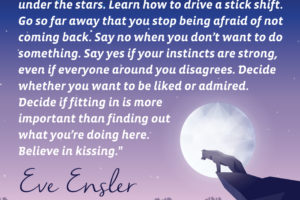 Eve Ensler Quote "Cherish Your Solitude"