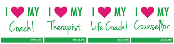 World Mental Health Day - I Heart My Coach, Counsellor and Therapist Graphics