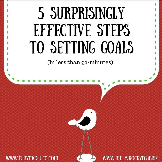 Bird tweeting 5 surprisingly effective steps to set your goals in less than 90 minutes