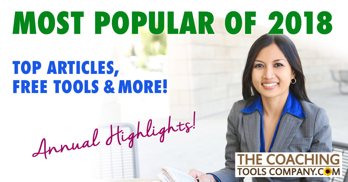 The Coaching Tools Company Most Popular 2018 with Coach reading papers