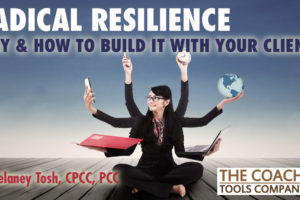 Radical Resilience shown by woman multi-tasking