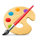 Art Palette showing Creative, Resourceful and Whole
