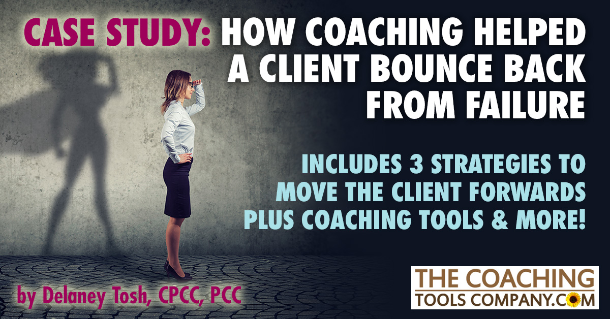 Coaching Case Study - Woman with Superhero Shadow Looking Ahead