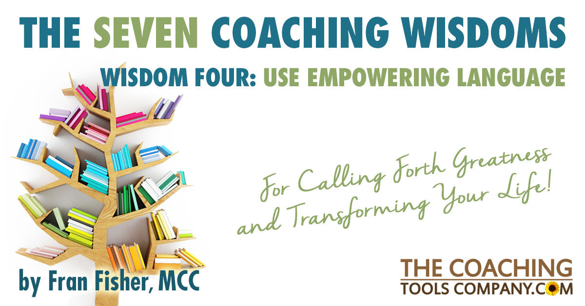 Wooden Tree as Bookshelf for Coaching Wisdoms