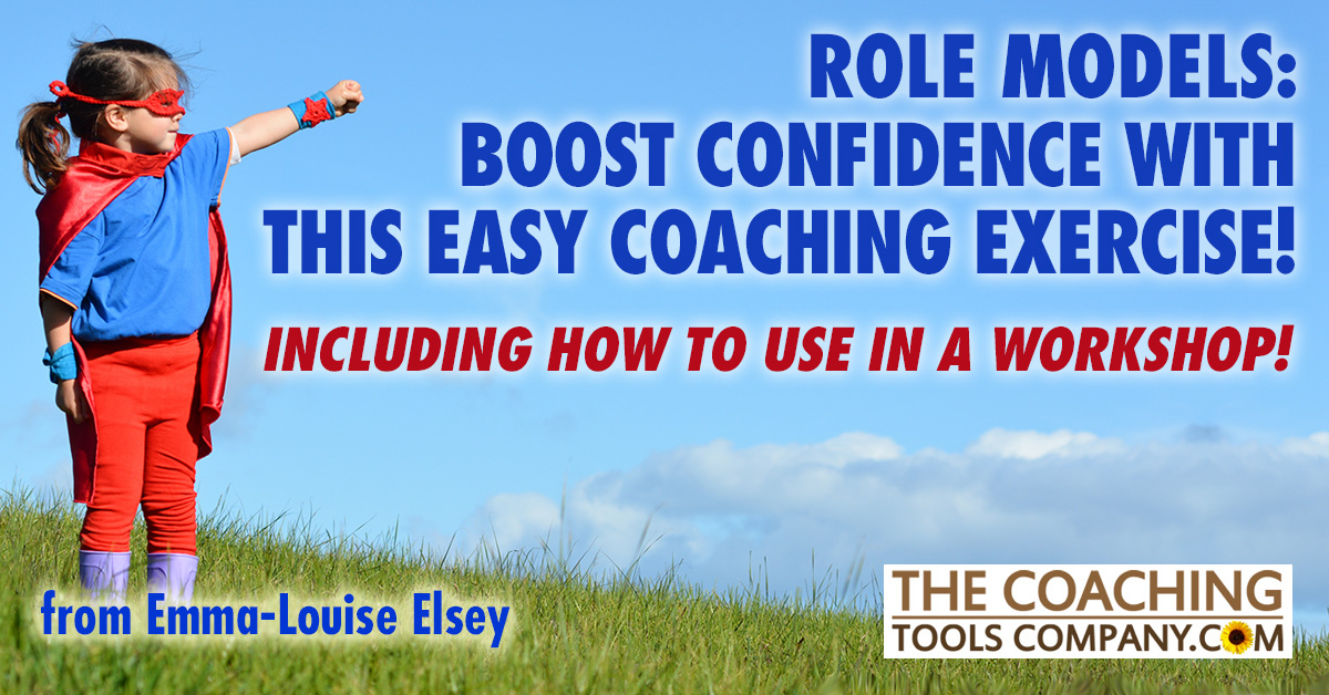 Boost Confidence Coaching Exercise shown by Girl as a Superhero