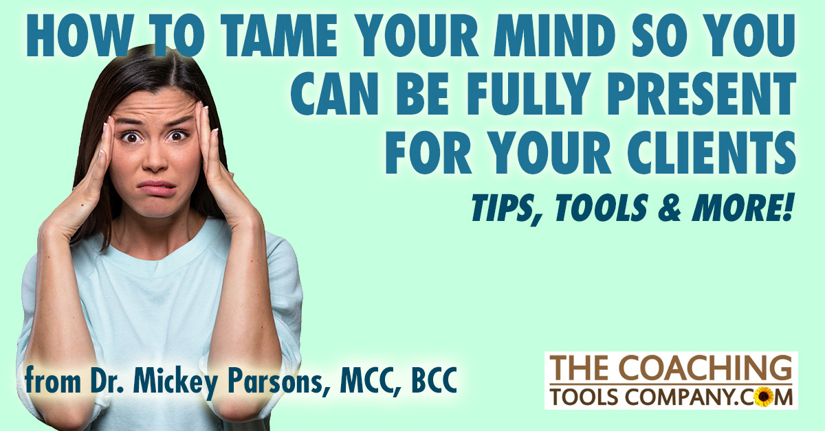 Inner Critic Takes Over - Coach Holding Head