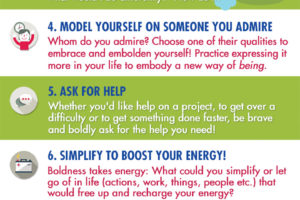 10 Ways to be Bolder in Life Infographic