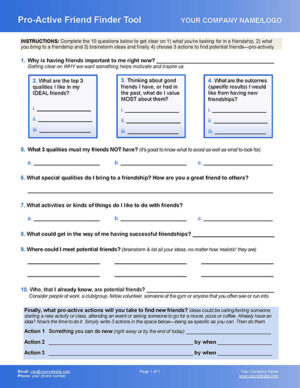 Find New Friends Tool