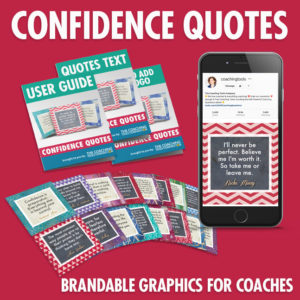 Coaching quotes about Confidence