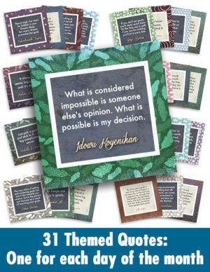 31 Themed Goal Setting Quotes for Coaches laid out