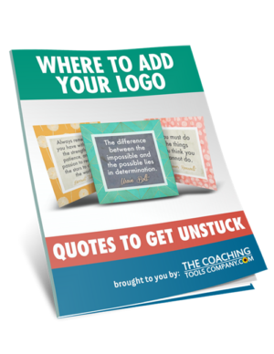 Where to Add Your Logo Guide for Get Unstuck Quotes