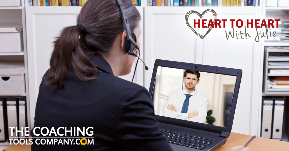 Coach on Coaching Call with Grumpy Manager