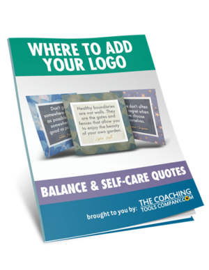 Where to Add Logo Guide for Balance & Self-Care Quotes