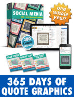 Product Image for Full Year of Social Media Quote Graphics