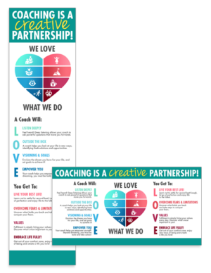 Coaching is a Creative Partnership Social Media Graphics Set for Coaches