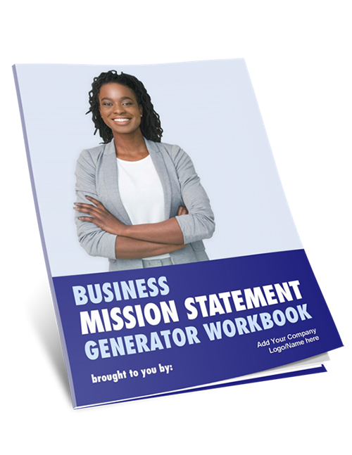 Small Business Coaching Tools Mission Statement Generator Template Cover