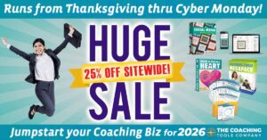 SALE ENDED: Sitewide Black Friday SALE—Save 25% on Everything from Nov 24 - Dec 1!