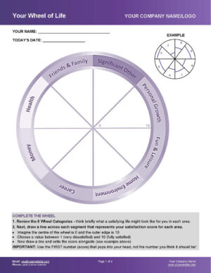 Leadership Toolkit Essentials - Wheel of Life for Life Balance