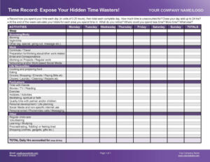 Leadership Coaching - Expose Your Hidden Time Wasters